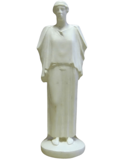 Statuette jeune femme romaine, Art romain de Pompéi