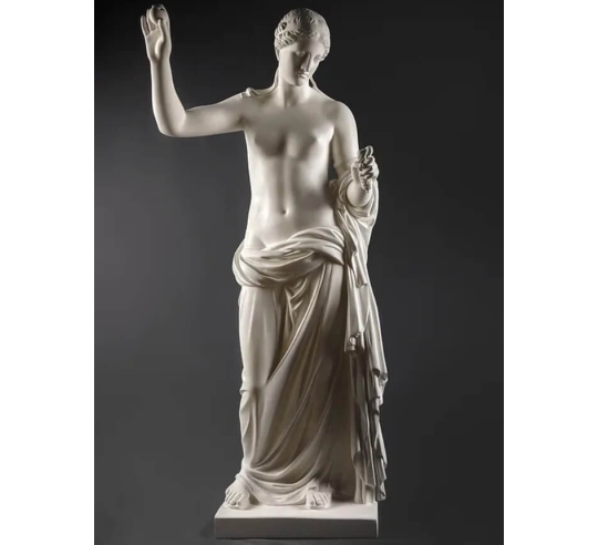 Statue de la Vénus d'Arles d'après Praxitèle,...