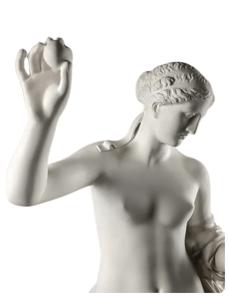 Statue of the Venus of Arles after Praxiteles, Louvre Museum
