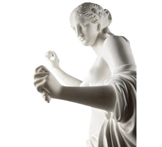 Statue of the Venus of Arles after Praxiteles,...