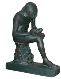 Statue of the Thorn Puller, Capitoline Museums, Rome