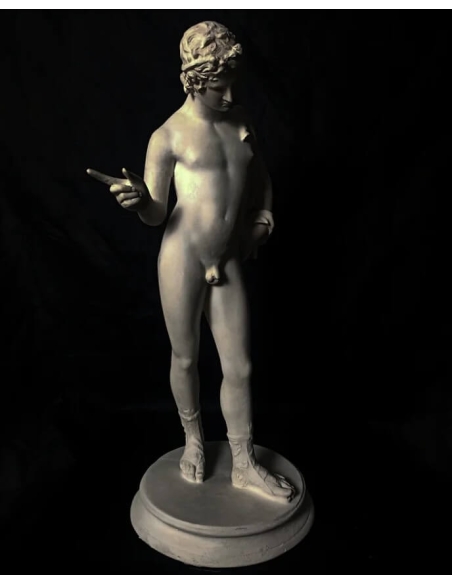 Statue of Narcissus Listening from Pompeii, Naples Museum