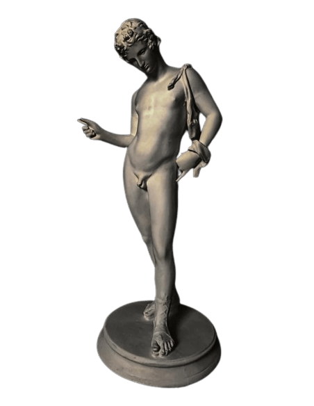 Statue of Narcissus Listening from Pompeii, Naples Museum