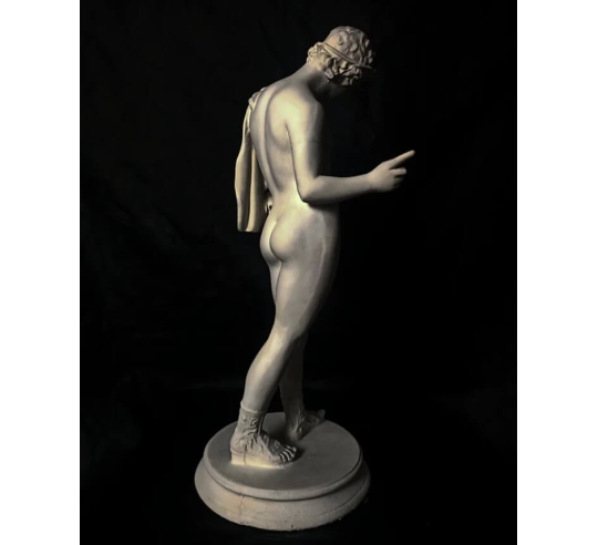 Statue of Narcissus Listening from Pompeii,...