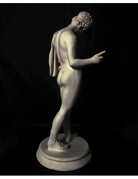 Estatua de Narciso escuchando de Pompeya, Museo de Nápoles