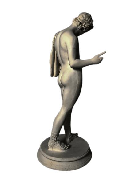 Statue of Narcissus Listening from Pompeii, Naples Museum