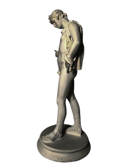 Statue of Narcissus Listening from Pompeii, Naples Museum