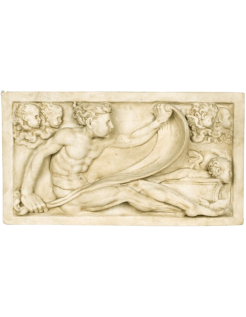 Bajorrelieve de Eolo liberando a los vientos desencadenados