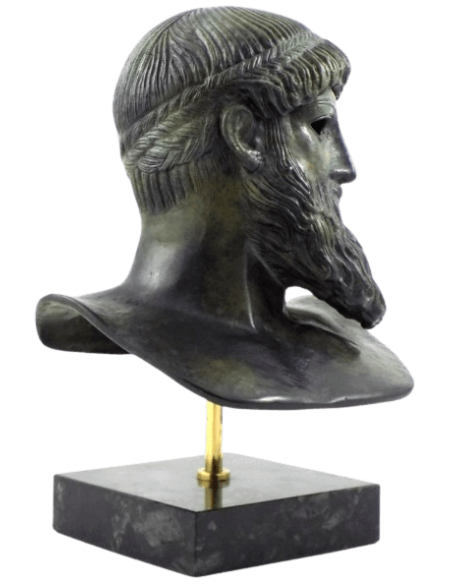 Busto de Poseidón en bronce del Cabo Artemisio, Museo Arqueológico Nacional de Atenas