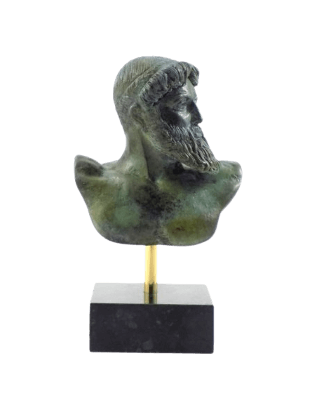 Bust of Poseidon in bronze from Cape Artemisium, National Archaeological Museum of Athens