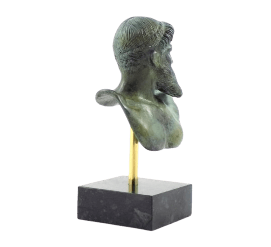 Bust of Poseidon in bronze from Cape...