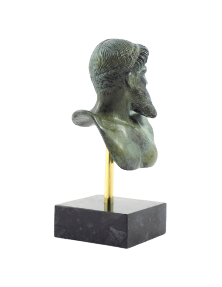 Bust of Poseidon in bronze from Cape Artemisium, National Archaeological Museum of Athens