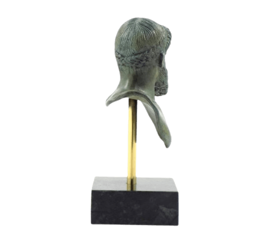 Bust of Poseidon in bronze from Cape...