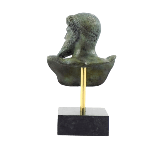 Busto de Poseidón en bronce del Cabo Artemisio,...