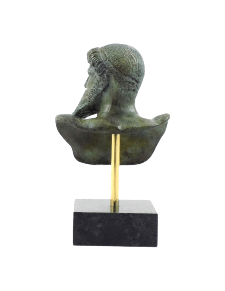 Busto de Poseidón en bronce del Cabo Artemisio, Museo Arqueológico Nacional de Atenas