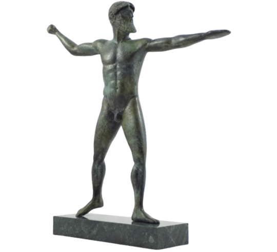 Statue de Poséidon en bronze du Cap d'Artémision, Musée Archéologique National d'Athénes