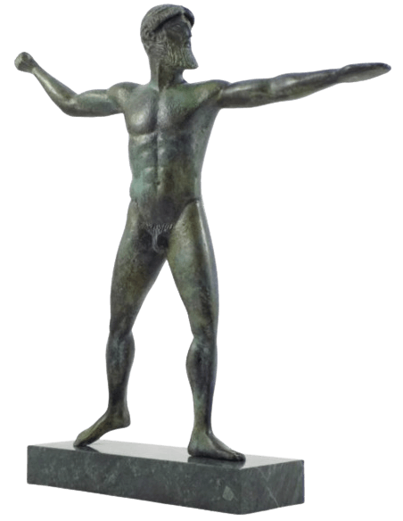 Estatua de bronce de Poseidón en bronce del Cabo Artemisio, Museo Arqueológico Nacional de Atenas