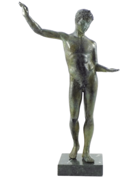 Bronze statue of the Ephebe of Marathon, National Archaeological Museum of Athens