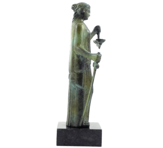 Estátua de bronce de Temis, Diosa de la justicia