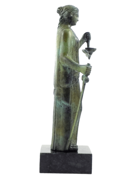Estátua de bronce de Temis, Diosa de la justicia