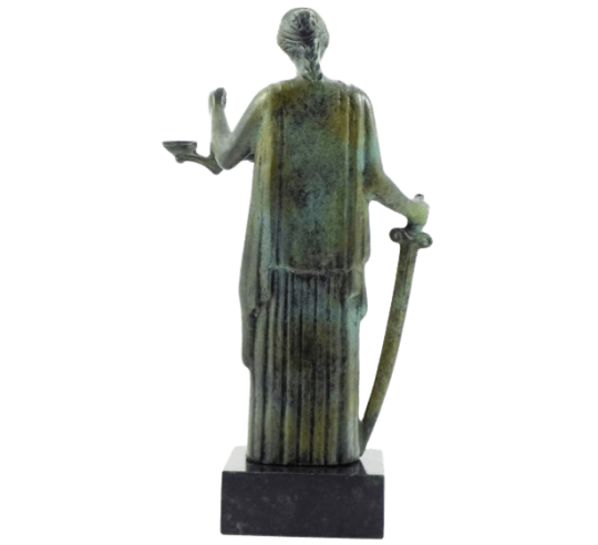 Bronze statue of Themis, Goddess of Justice