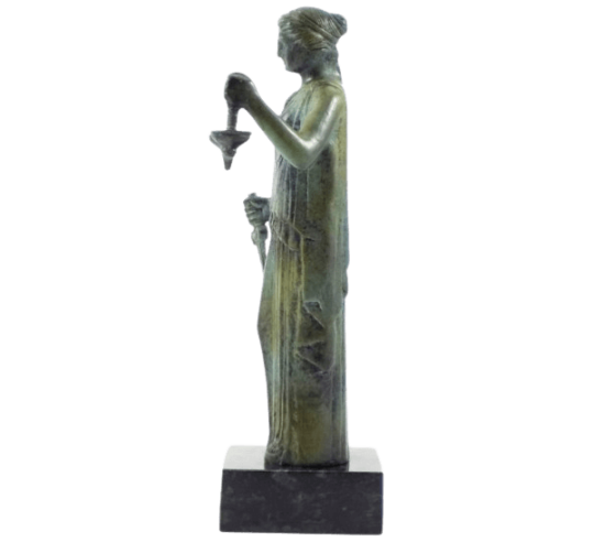 Estátua de bronce de Temis, Diosa de la justicia