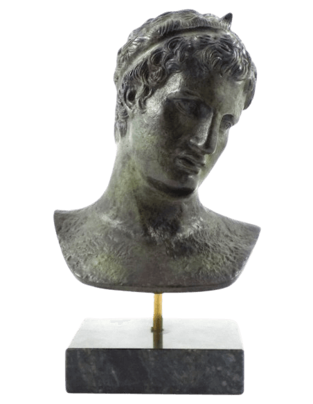 Buste en bronze de l'Éphèbe de Marathon, Musée Archéologique National d'Athénes