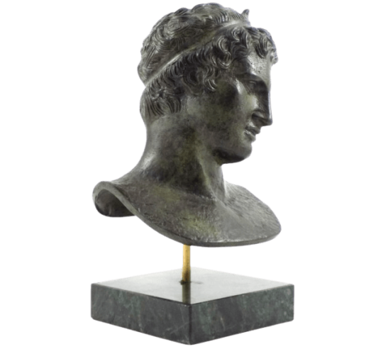 Buste en bronze de l'Éphèbe de Marathon, Musée...