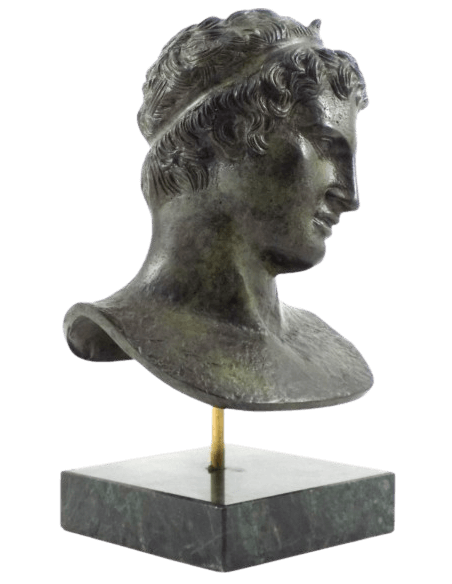 Buste en bronze de l'Éphèbe de Marathon, Musée Archéologique National d'Athénes