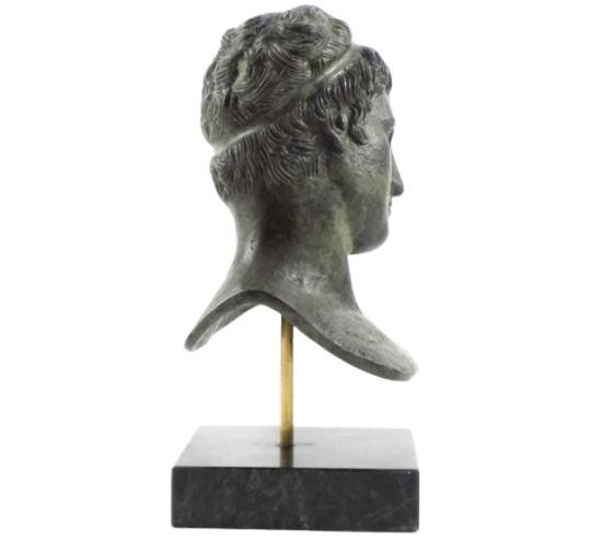 Buste en bronze de l'Éphèbe de Marathon, Musée...