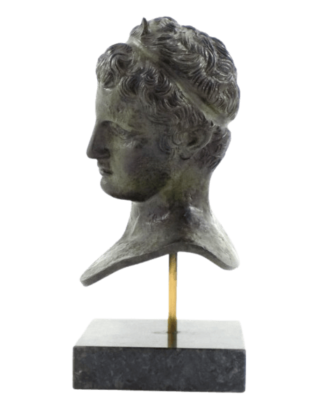 Bronze bust of the Ephebe of Marathon, National Archaeological Museum of Athens