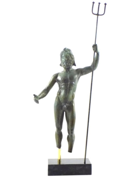 Bronze Statue of Poseidon with his Trident, Antikensammlungen and Glyptothek Munich