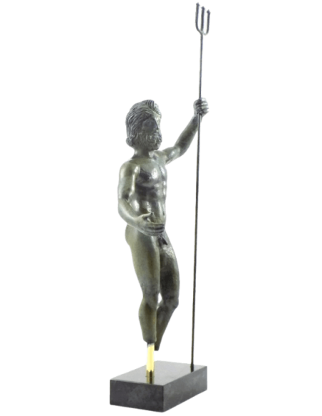 Bronze Statue of Poseidon with his Trident, Antikensammlungen and Glyptothek Munich