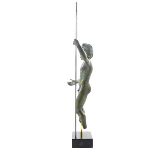 Bronze Statue of Poseidon with his Trident,...