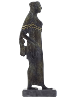 Statuette stylisée d'Athéna, déesse de la sagesse en...