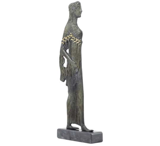 Estatuilla estilizada de Atenea, diosa de la...