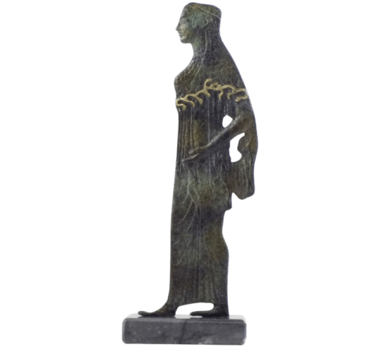 Estatuilla estilizada de Atenea, diosa de la...