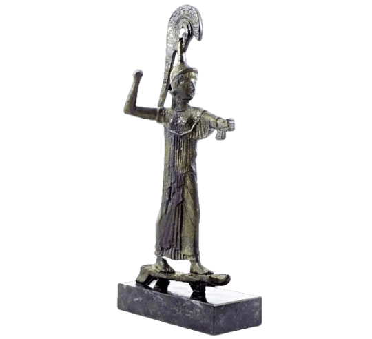 Adoptez Lessence Guerrière Avec Notre Statuette Dathéna Promachos