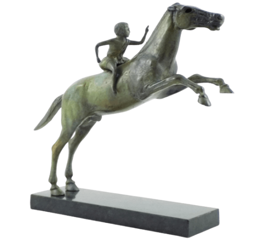 Bronze Statue of the Artemision Jockey