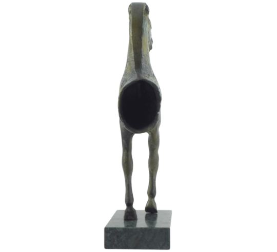 Sculpture de Cheval Grec en Bronze, Musée de...