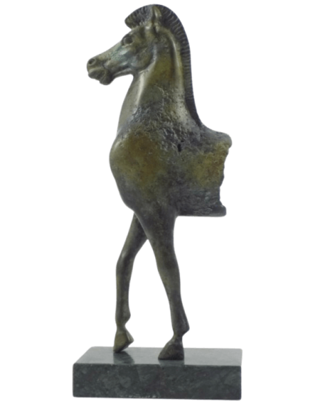 Escultura de Caballo Griego en Bronce, Museo de la Acrópolis