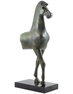 Escultura de Caballo Griego en Bronce, Museo de la Acrópolis