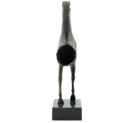 Sculpture de Cheval Grec en Bronze, Musée de...