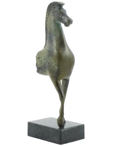 Escultura de Caballo Griego en Bronce, Museo de la Acrópolis
