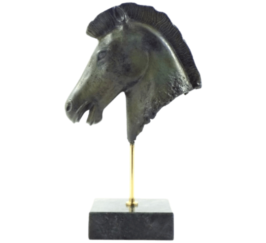 Tête de Cheval Grec en Bronze, Musée de l'Acropole
