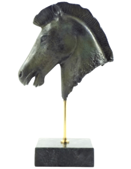 Tête de Cheval Grec en Bronze, Musée de l'Acropole