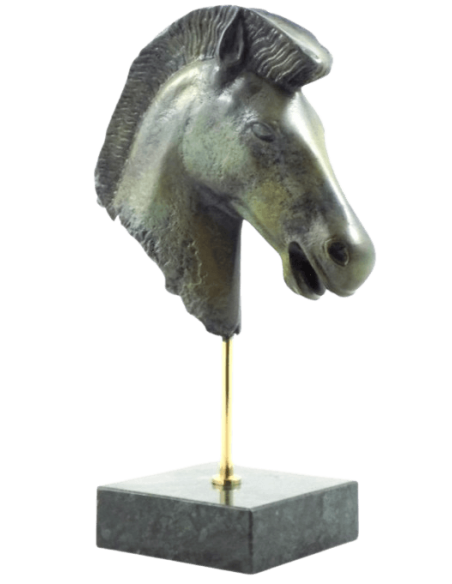 Tête de Cheval Grec en Bronze, Musée de l'Acropole